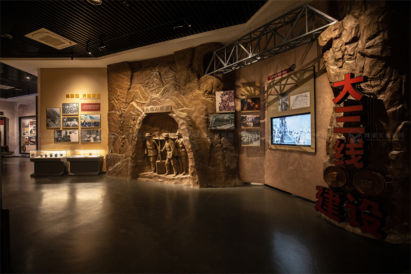 鐵路手机看片91施工-陝西鐵路陳列館案例展示