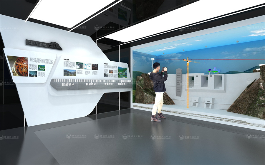 水係工程展廳設計-引漢濟渭實驗基地展廳