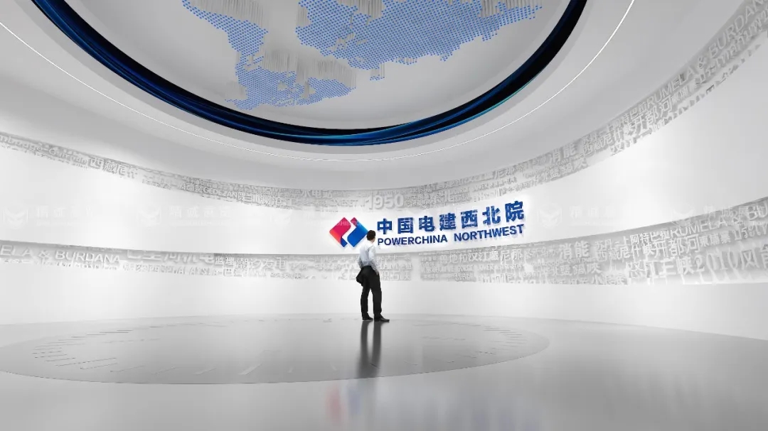 西北水電及新能源91看片APP產業中心展覽館施工現場 西北水電及新能源91看片APP產業中心展覽館施工現場